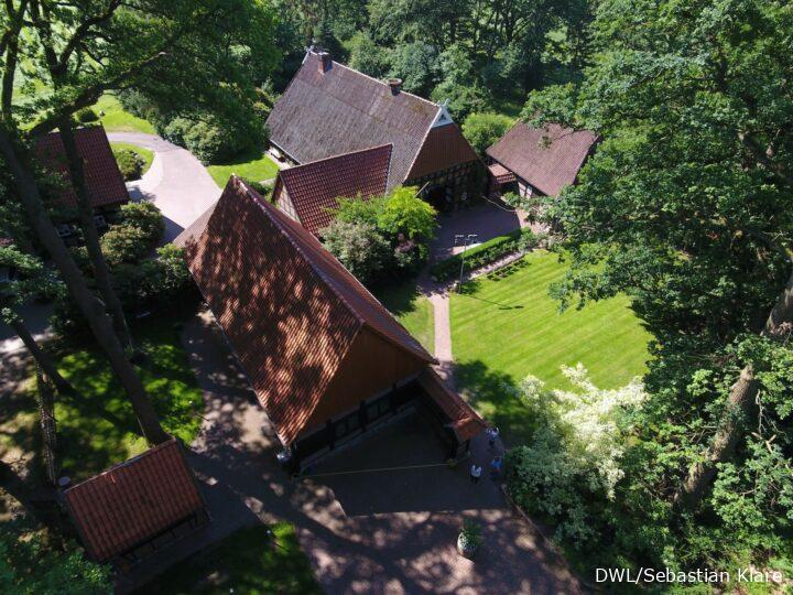 Freilichtbühne Eschbachtal von oben