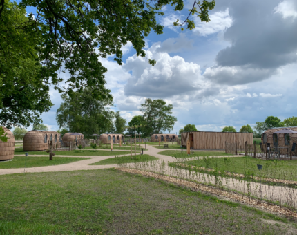 Igluhuts im Feriendorf Moorblick